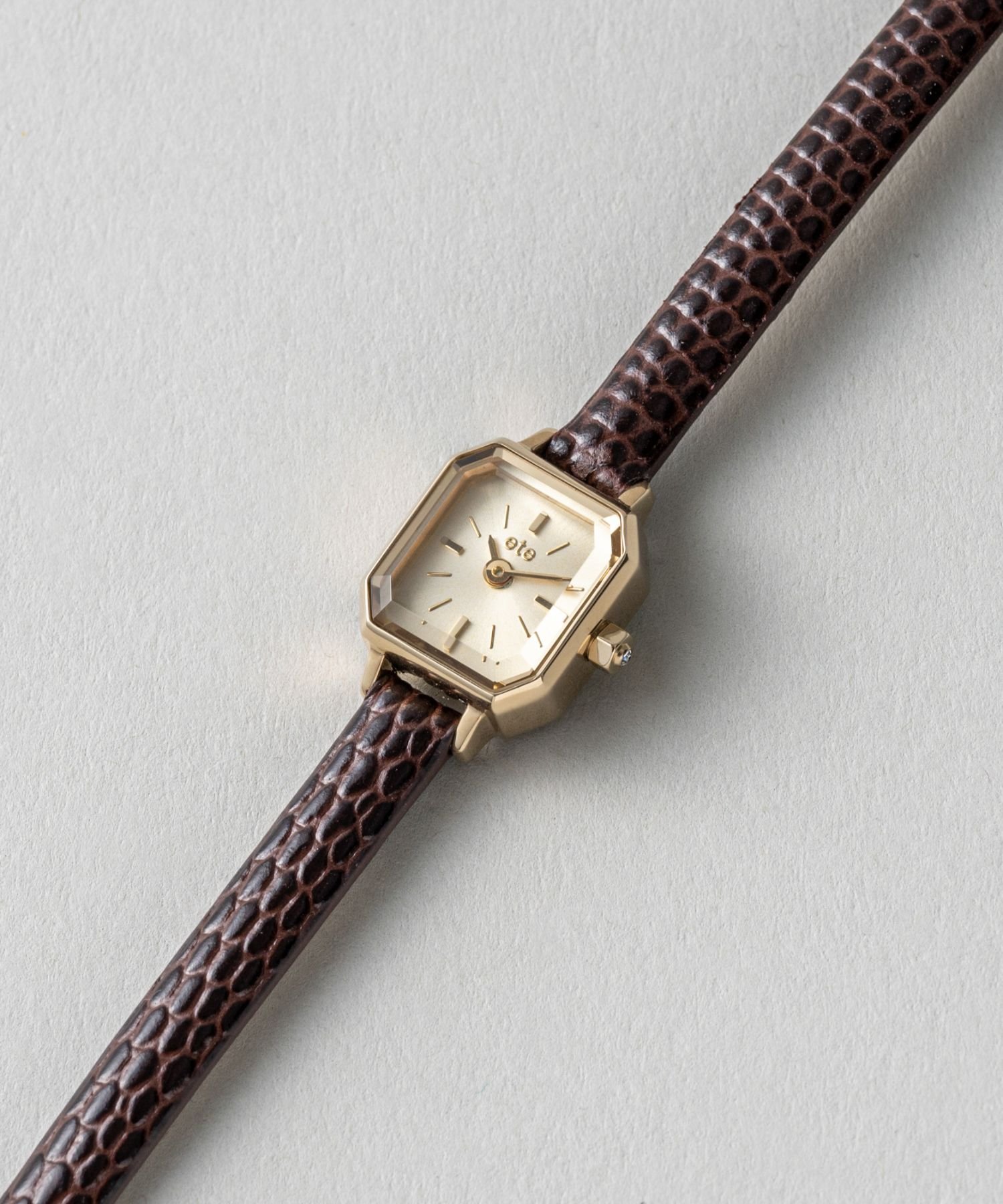 ete｜ウォッチ オクタゴンフェイス ダイヤモンド | Rakuten Fashion