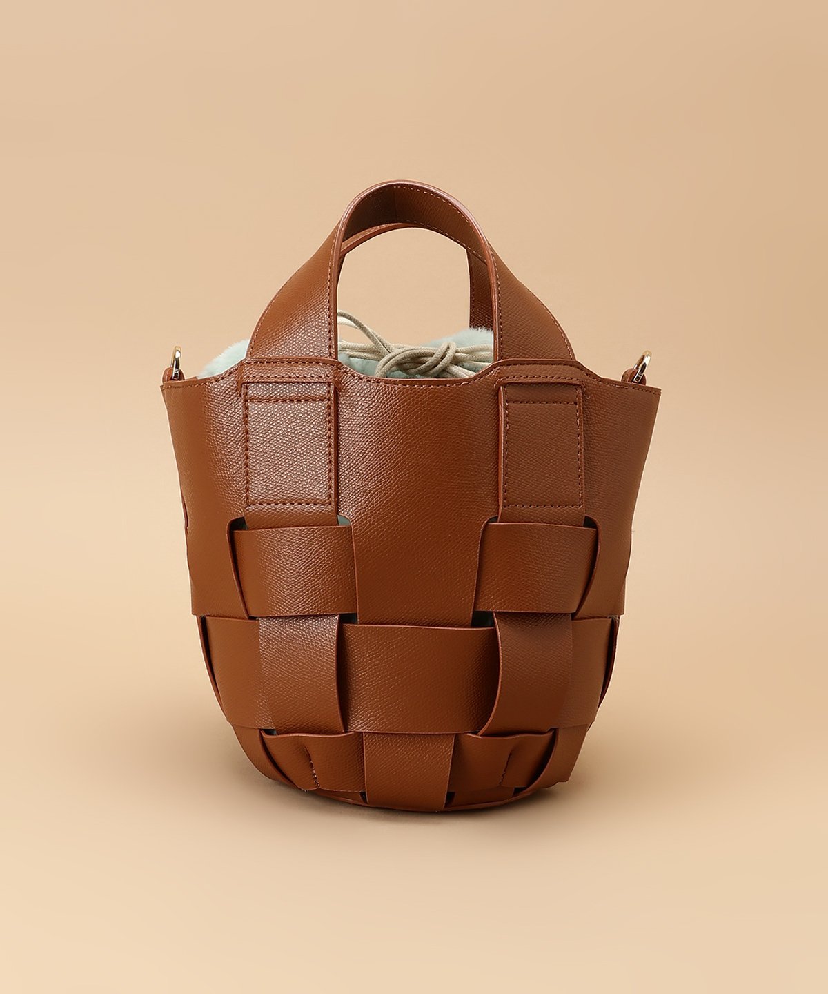 Samantha Thavasa｜ファー巾着付きメッシュバッグ | Rakuten Fashion