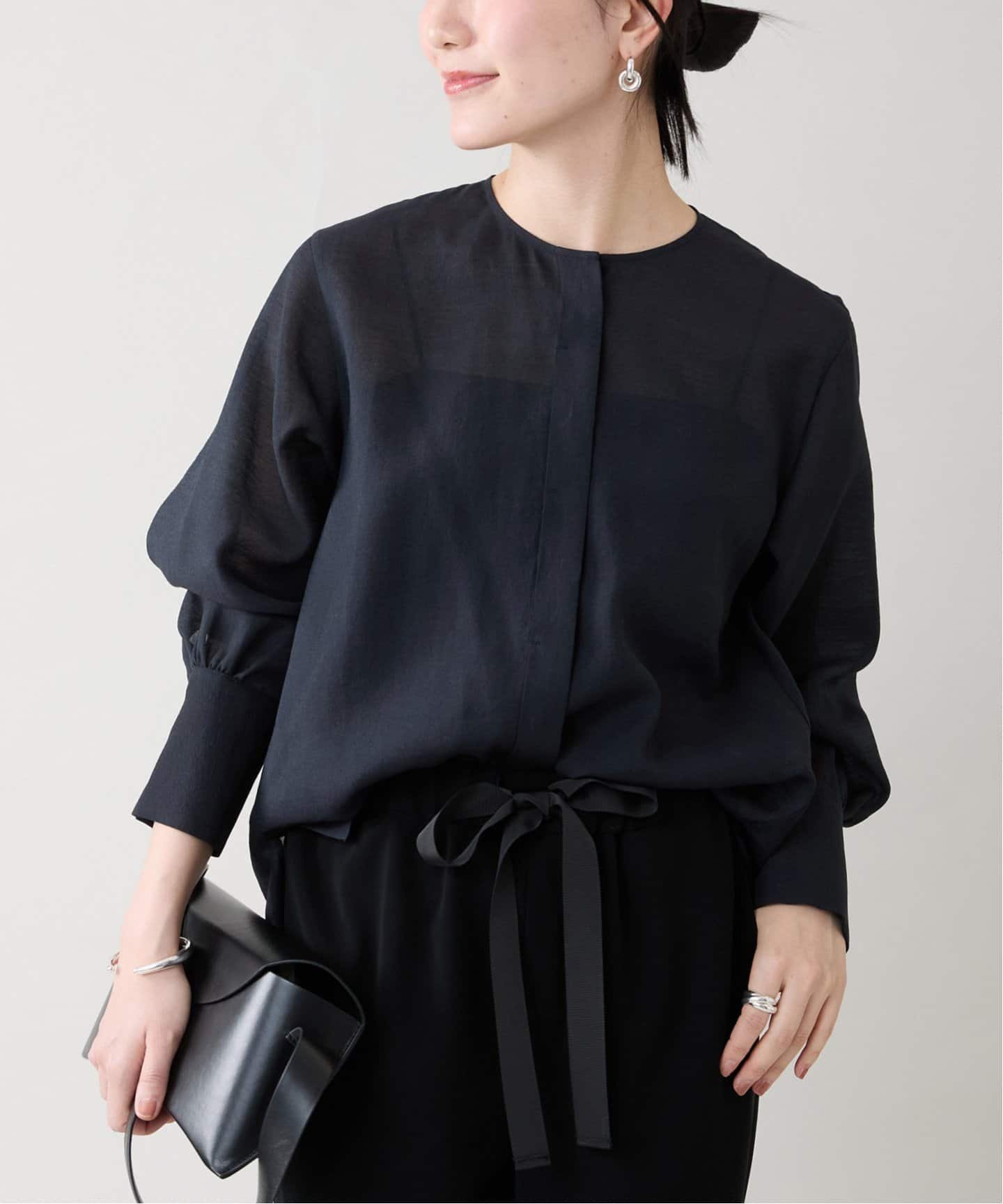 VERMEIL par iena｜《WEB限定/追加3》シアーブラウス | Rakuten