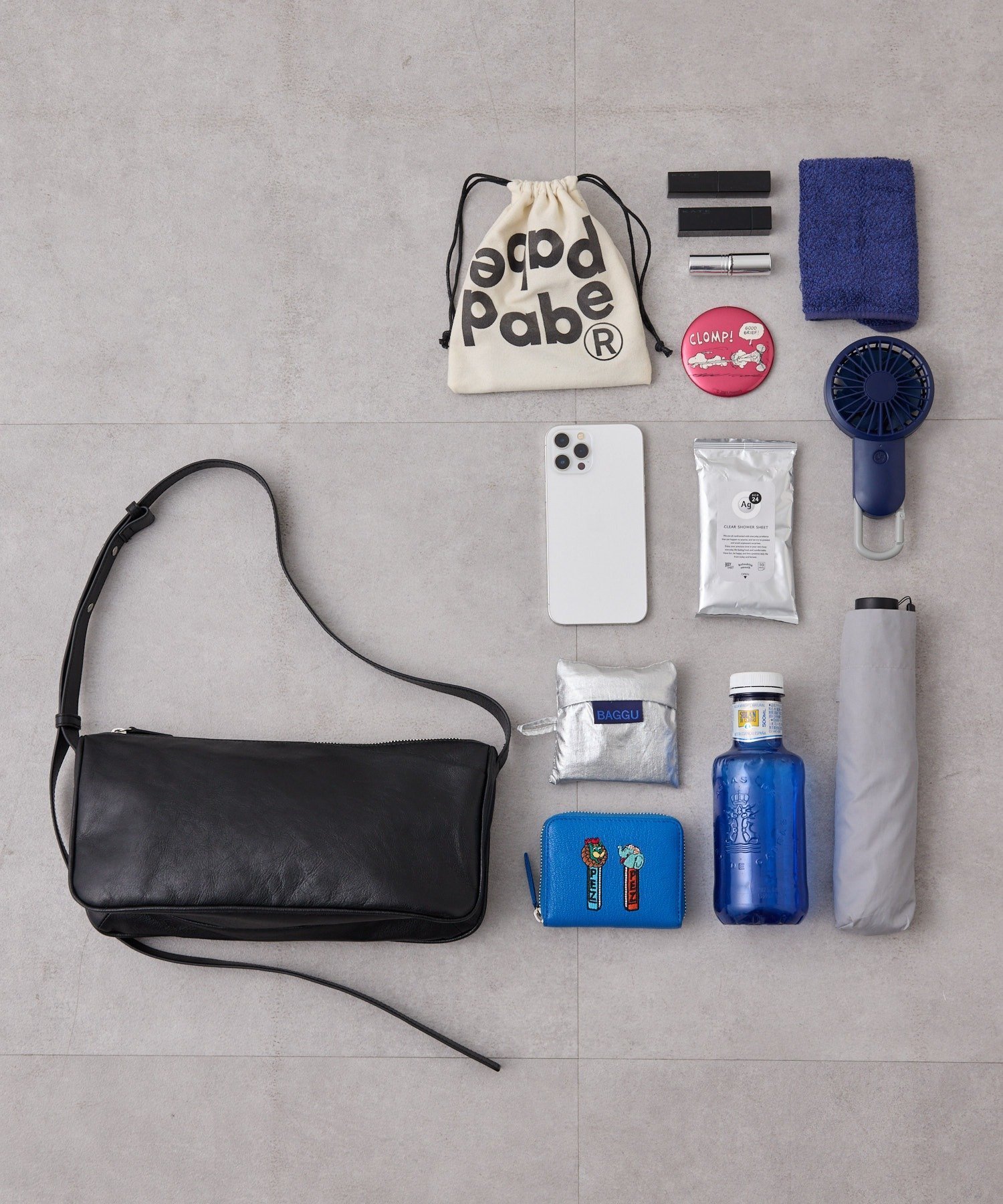 ear PAPILLONNER｜《本革/超軽量280g/全骨格◎》ミニスワローマチ