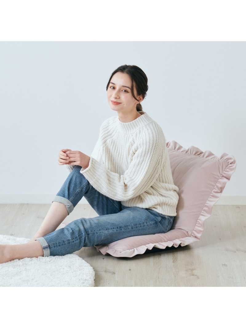 楽天市場】Francfranc コンパクト座椅子 カラン フロアチェア S ピンク