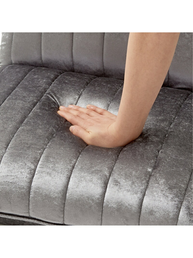 Francfranc フランフラン シャルム フロアチェア グレー ピンク 楽天