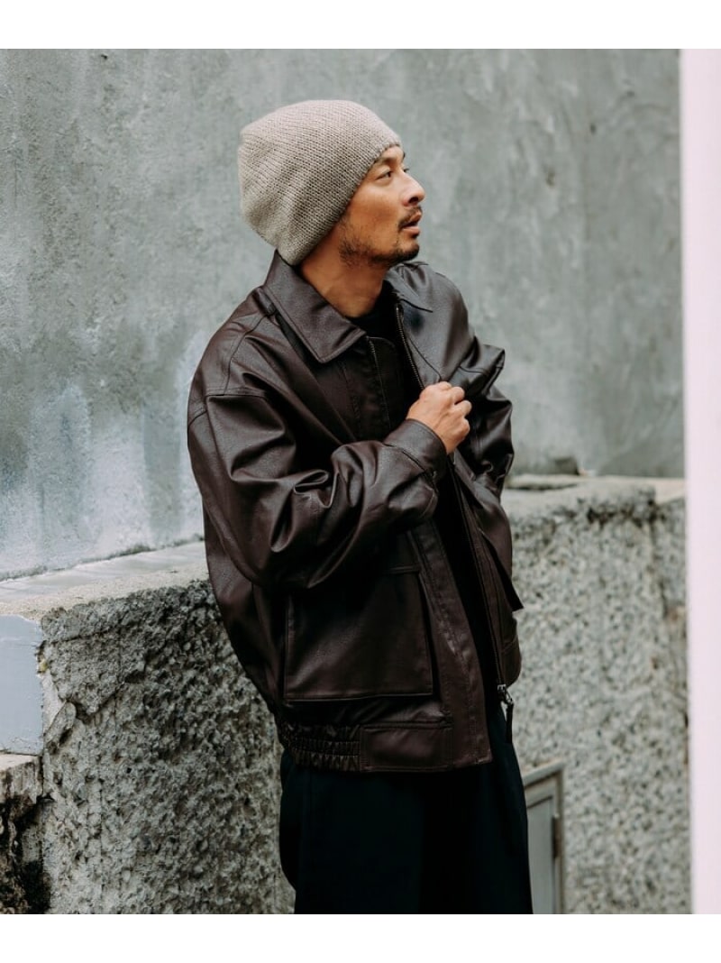 楽天市場】【SALE／41%OFF】FREAK'S STORE フェイクレザー ジップ