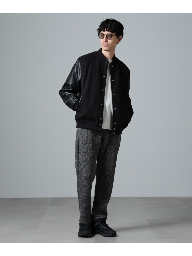 楽天市場】NANO universe フェイクレザー中綿スタジャン ナノ