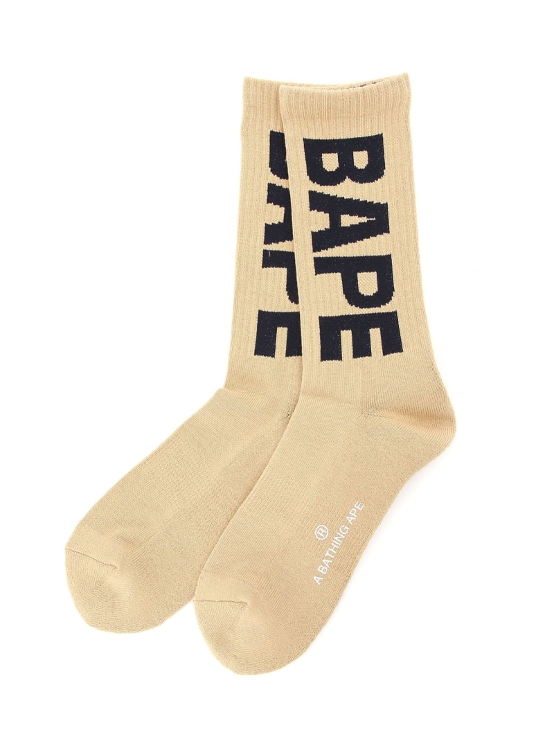 楽天市場】A BATHING APE (M)BAPE SOCKS M ア ベイシング エイプ 靴下