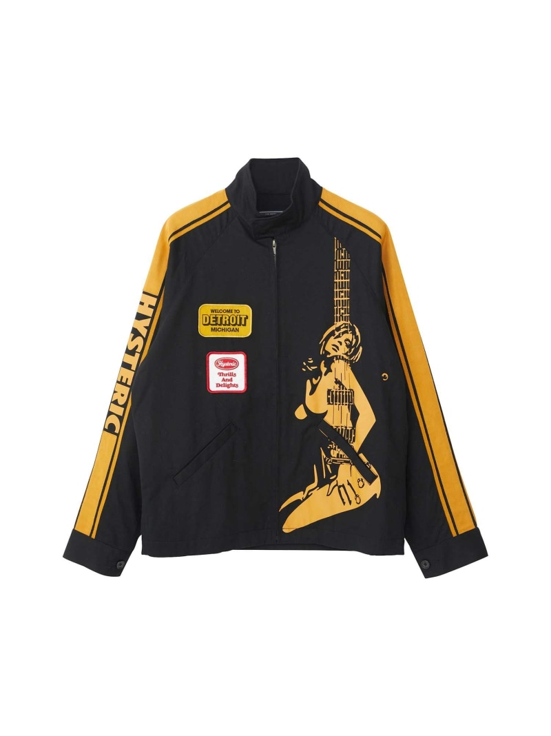楽天市場】HYSTERIC GLAMOUR DETROIT ROCK レーシングジャケット