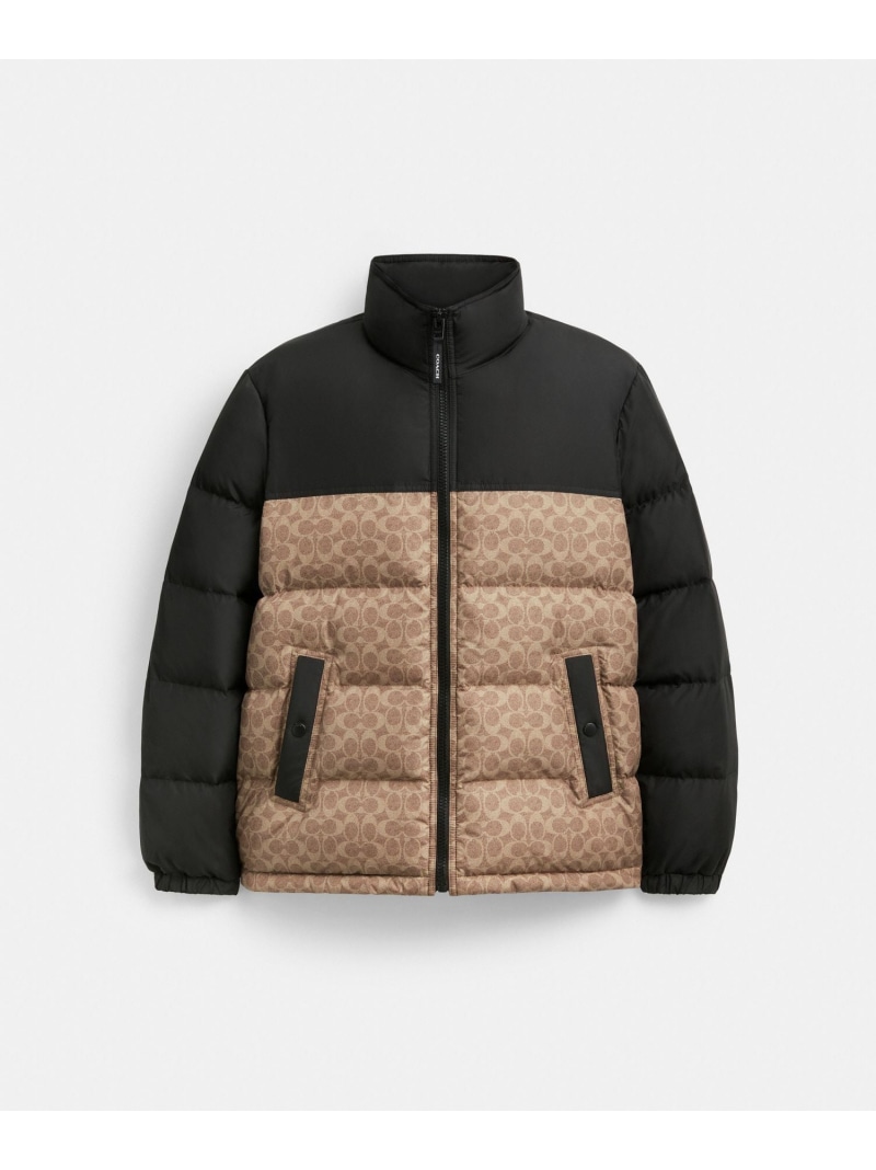 楽天市場】COACH OUTLET 【公式】シグネチャー ダウン ジャケット