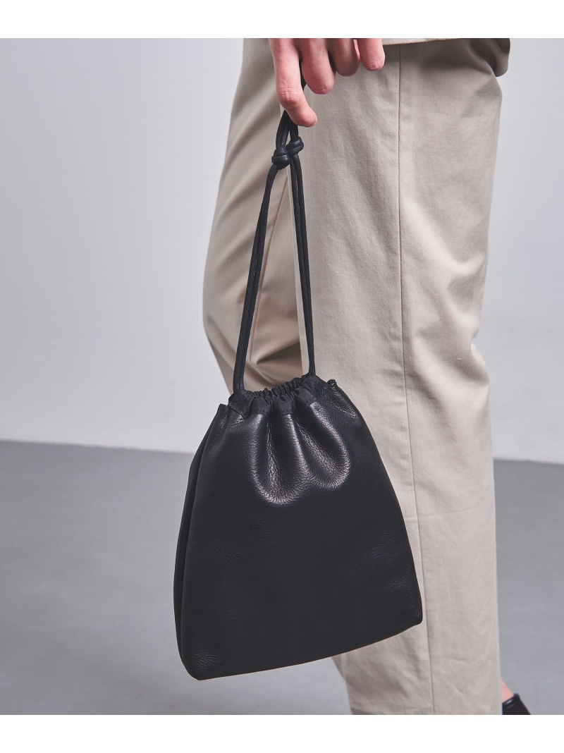 楽天市場】UNITED ARROWS UNFINISHED LEATHER/巾着バッグ ユナイテッド