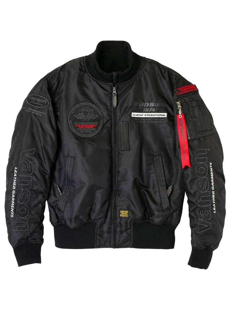 楽天市場】【SALE／20%OFF】Vanson Leathers MA-1 JACKET バンソン