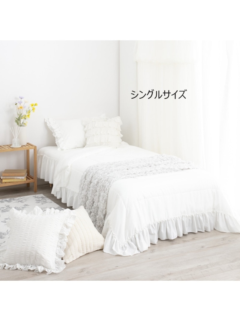 楽天市場】【SALE／50%OFF】Francfranc ふわろ冷感肌掛けふとん フリル