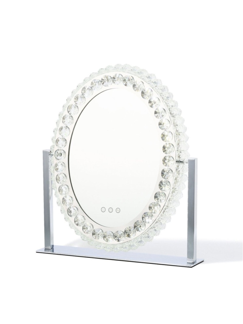 楽天市場】Francfranc ブリエ ハリウッドミラー ラウンド 調光 調色