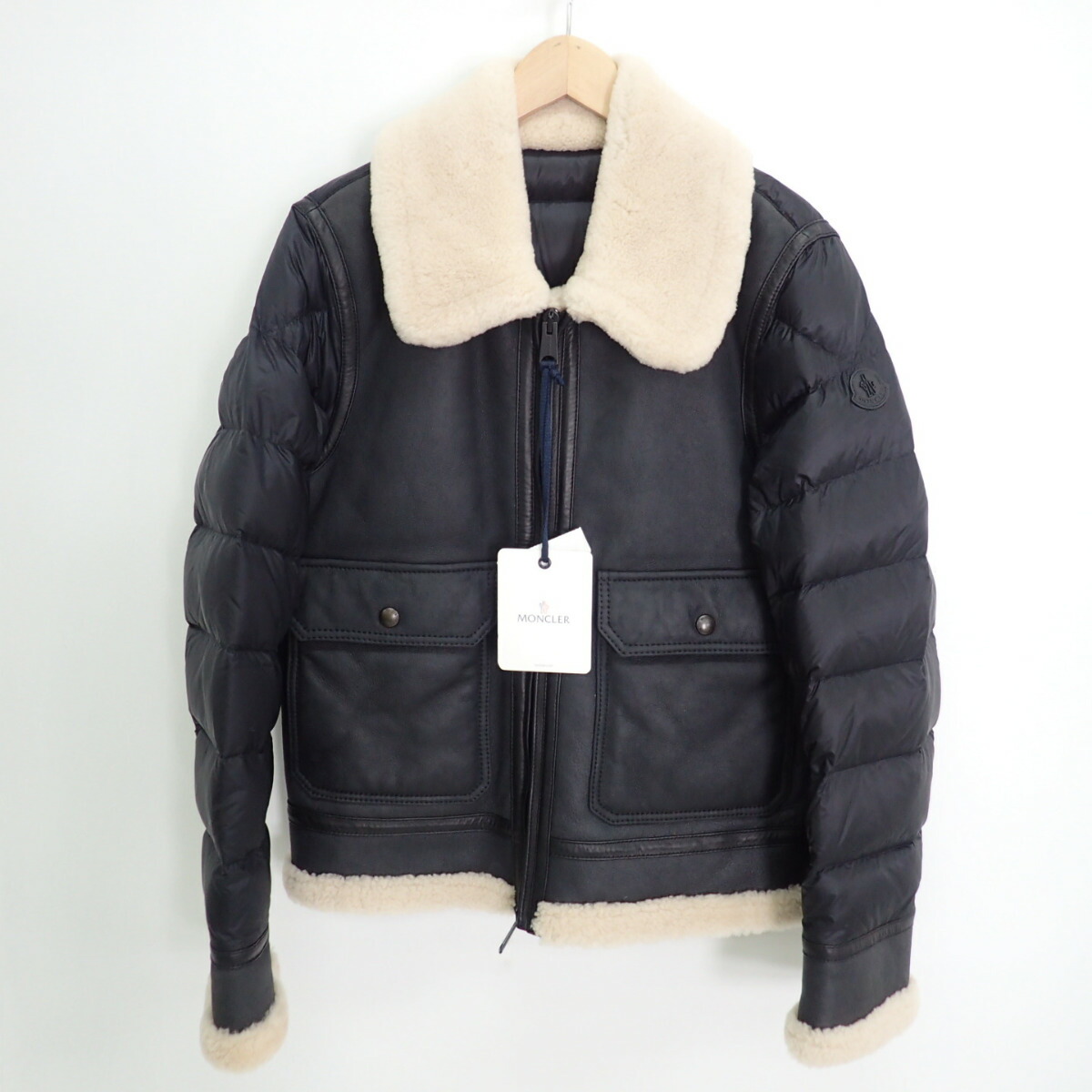 楽天市場】MONCLER モンクレール LAREDOラレード シープレザー