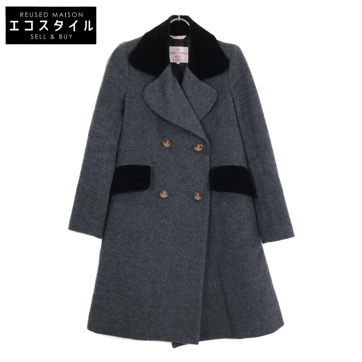 楽天市場】ヴィヴィアンウエストウッドレッドレーベル コート l