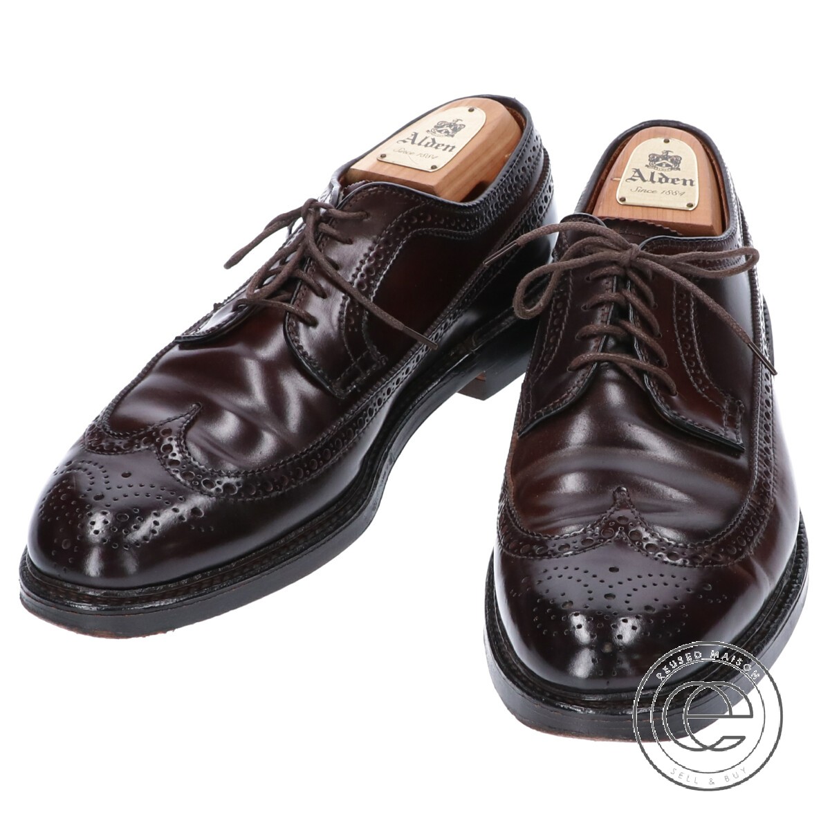 楽天市場】Alden オールデン 975 コードバン ウィングチップ シューズ