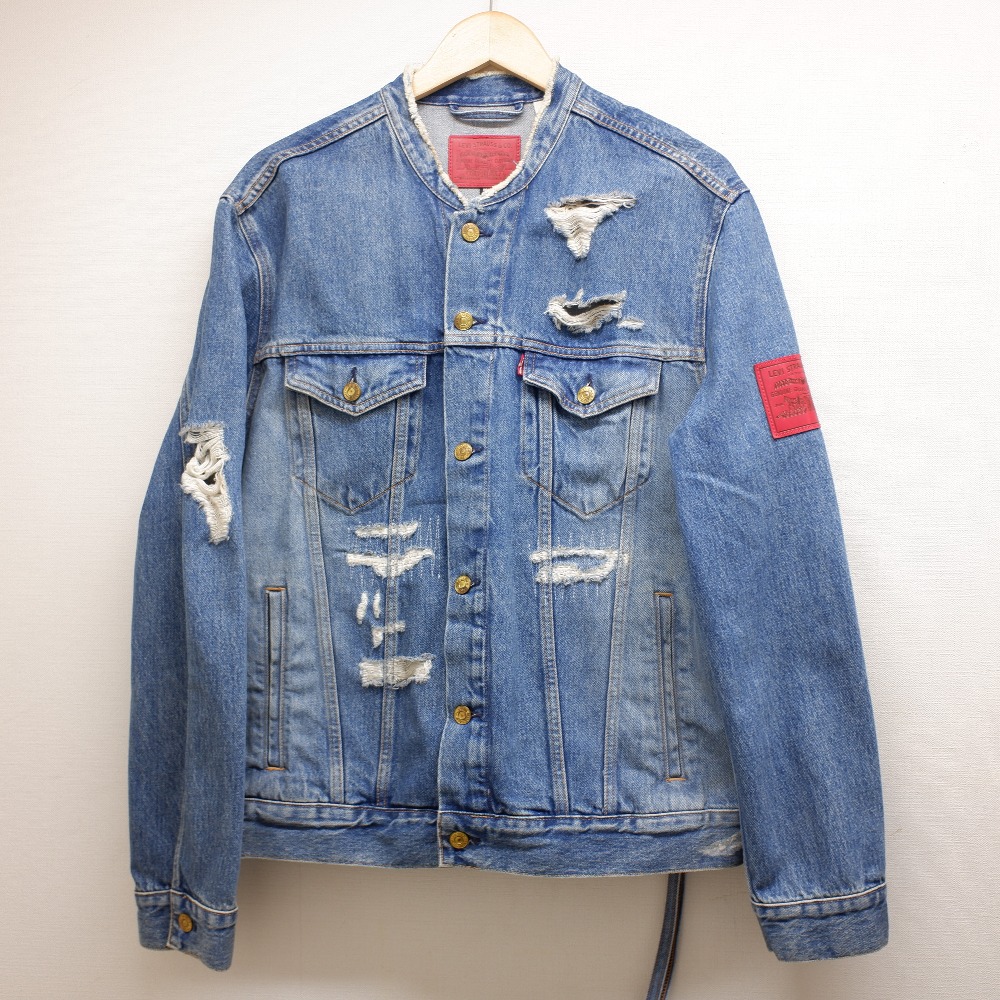 楽天市場】LEVI'S リーバイス x KITHキス Strawberry Fields Patched