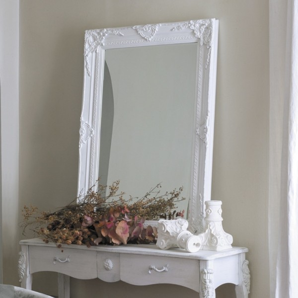 楽天市場】大型 ホワイトミラー 鏡 壁掛けミラー ラージミラー