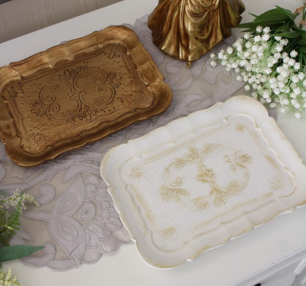 楽天市場】(sale30) ディスプレイトレー トレー アンティーク風 小物