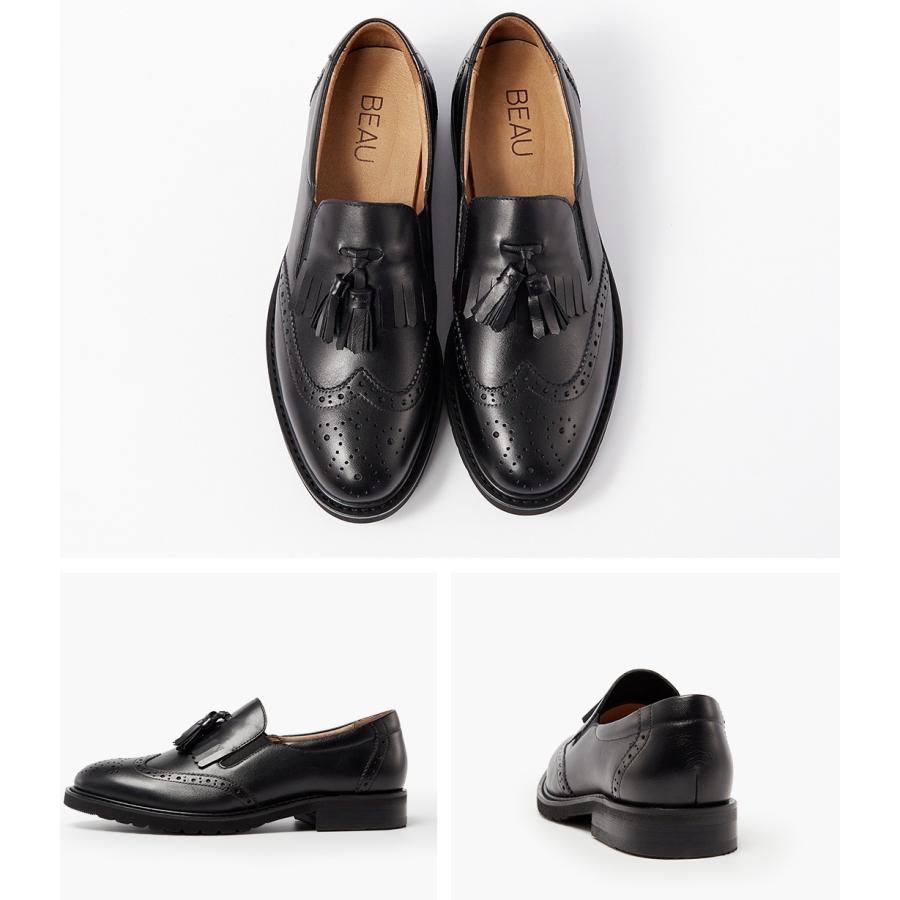 楽天市場】【現物】3cmヒール タッセル ローファー パンプス