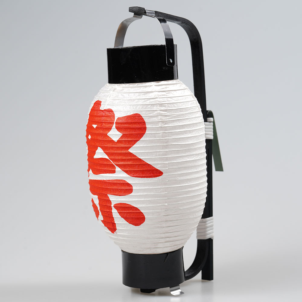 楽天市場】祭ミニ弓張提灯 （夏目型） [ 提燈 弓張り ちょうちん