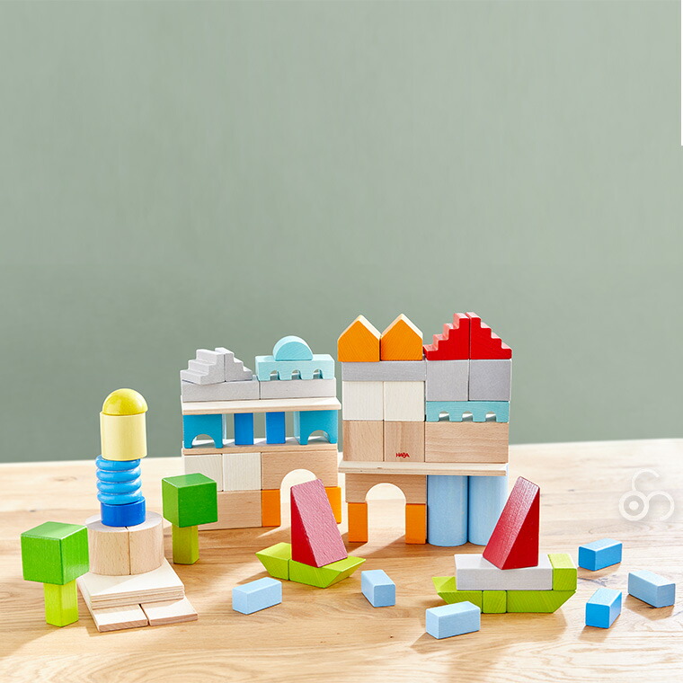 楽天市場】積み木 ハバ HABA HABAブロックス・カラ−・マルチセット