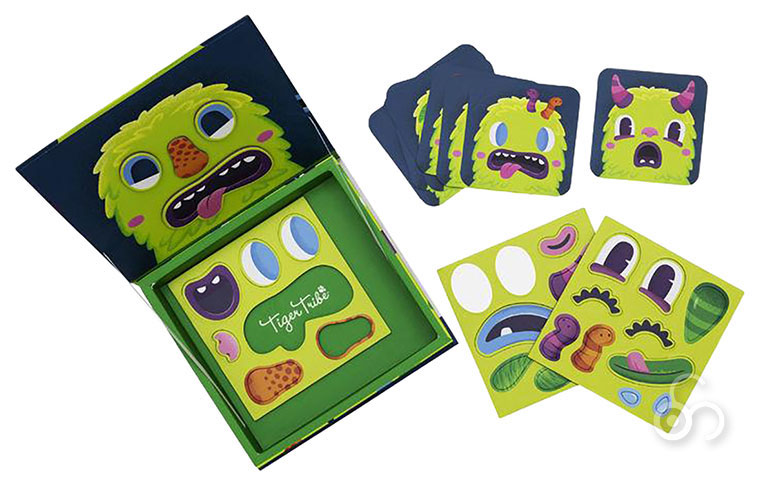 楽天市場】タイガートライブ Tiger Tribe マグネット福笑い モンスター