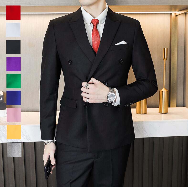 楽天市場】【送料無料】メンズスーツ フォーマルスーツ ダブルスーツ