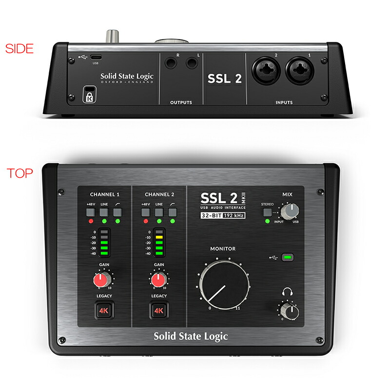 Solid State Logic SSL2 Mk2オーディオインターフェイス Solid State