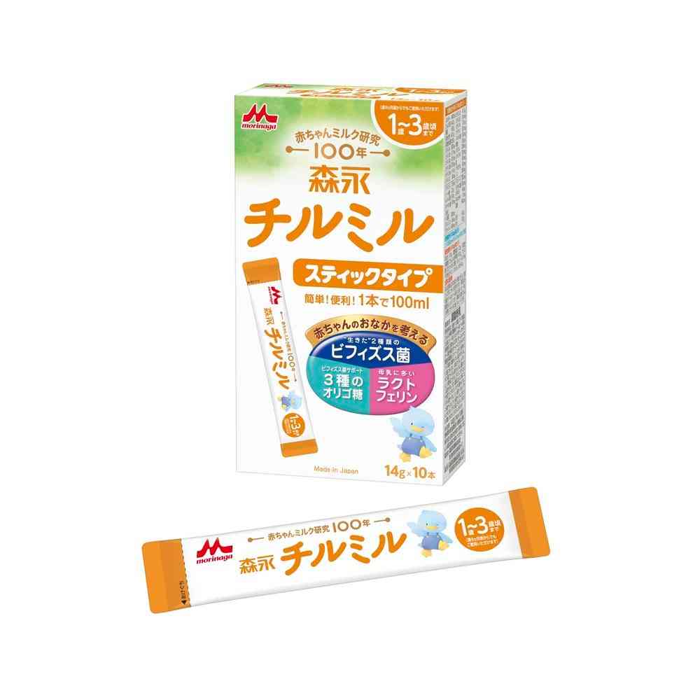 楽天市場】◇森永乳業 チルミル スティックタイプ 14gX10本 : サン