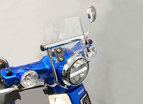 楽天市場】キジマ (KIJIMA) スクリーン メーターバイザー スーパーカブ