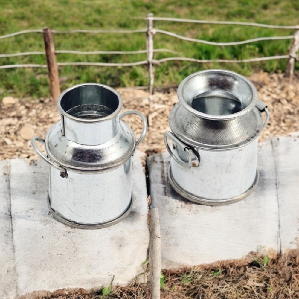 楽天市場】90000443（1点）ミニチュア レトロ合金ミニミルク缶 2タイプ