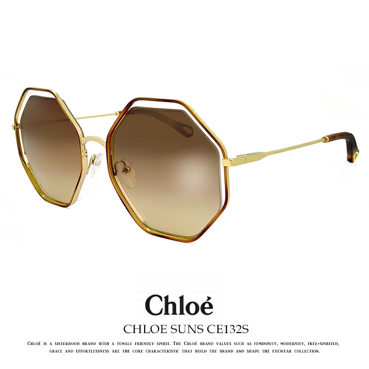 楽天市場】クロエ サングラス レディース chloe ce132s 213 58mm poppy