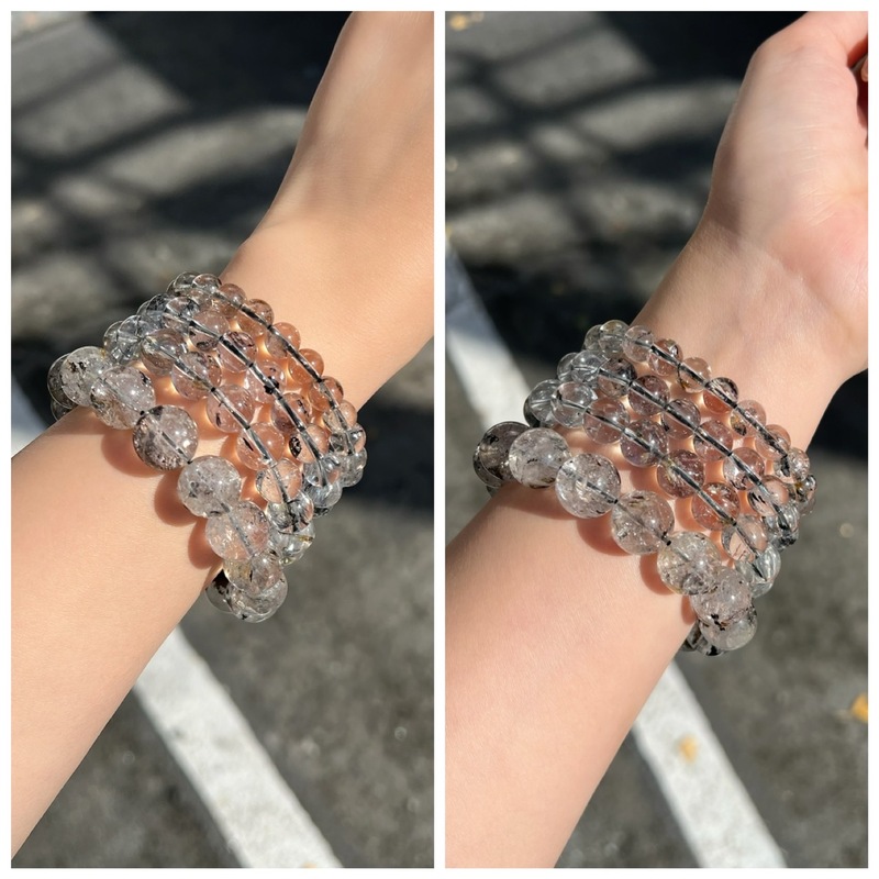 楽天市場】高品質 天然 ハーキマーダイヤモンドブレスレット ドリーム