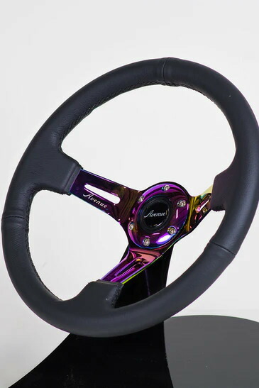 楽天市場】Avenue Performance ブラックレザー ネオクロームスポーク