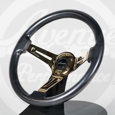 Avenue ステアリングホイール ブラック/ブロンズ Avenue ステアリング