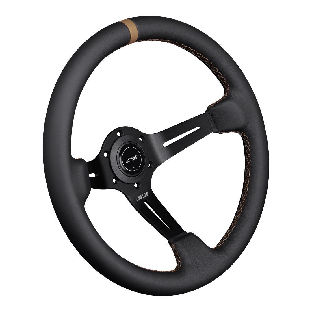 楽天市場】DND Performance Interior Race レザー タンステッチ 350mm