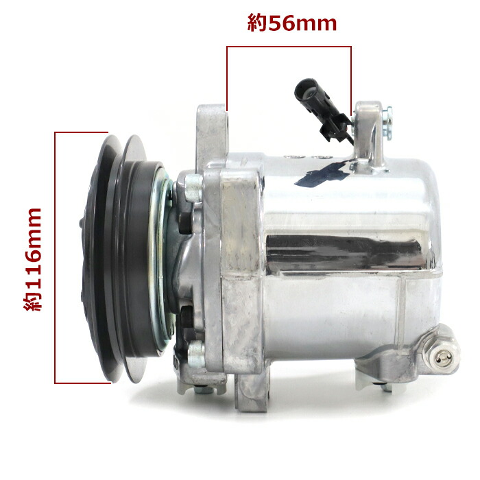 楽天市場】スズキ ジムニー ターボ JA22W エアコンコンプレッサー AC