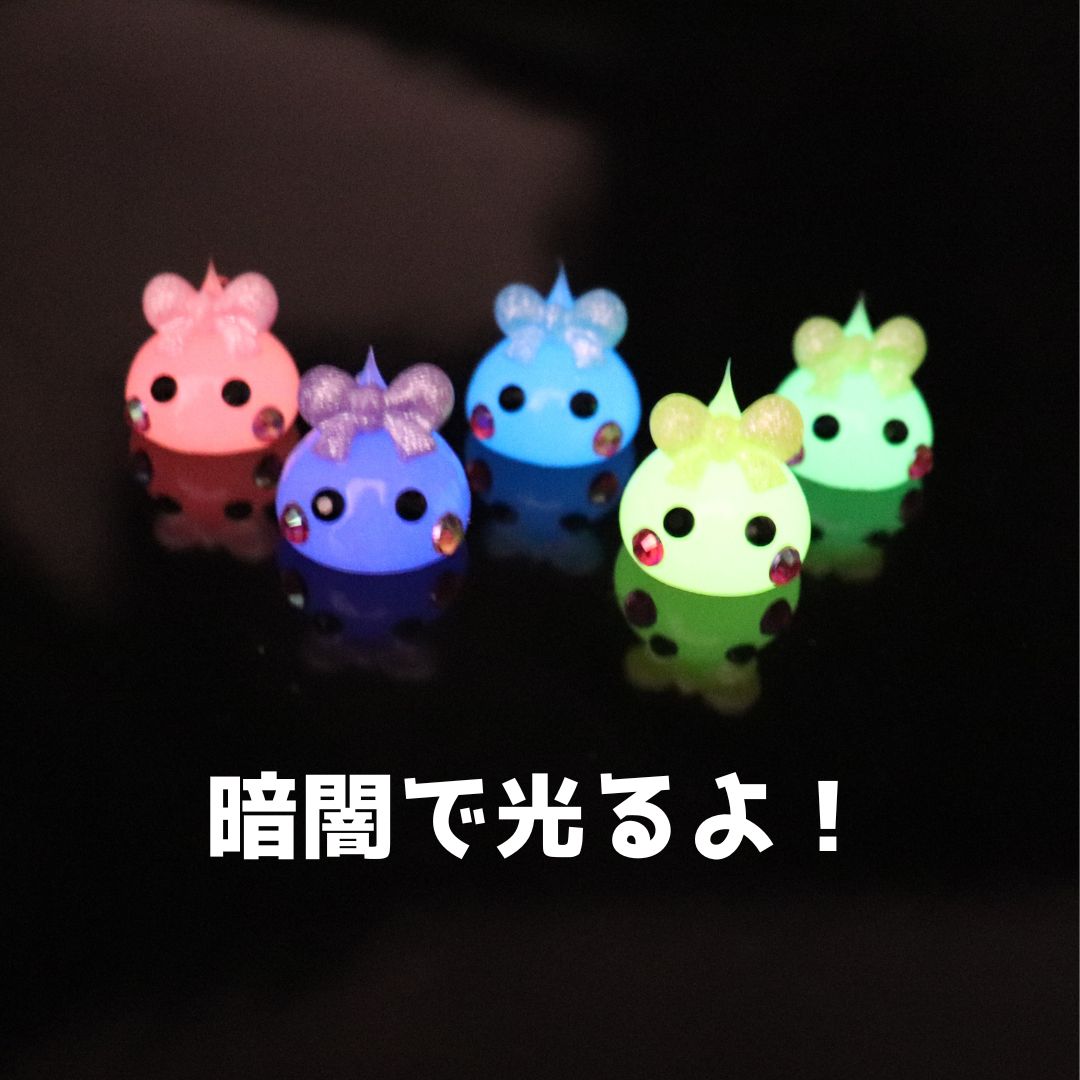 楽天市場】ネオン元祖ほっぺちゃん／ストラップ／蓄光／sunhoseki