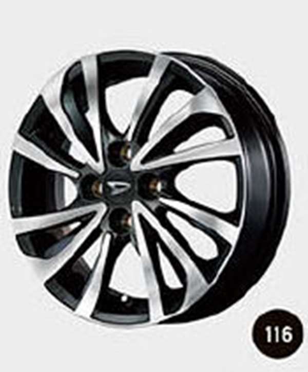 楽天市場】『タフト』 純正 LA900 LA910 アルミホイール15インチ12本