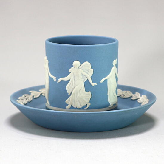 楽天市場】ウェッジウッド Wedgwood ジャスパー ペールブルー