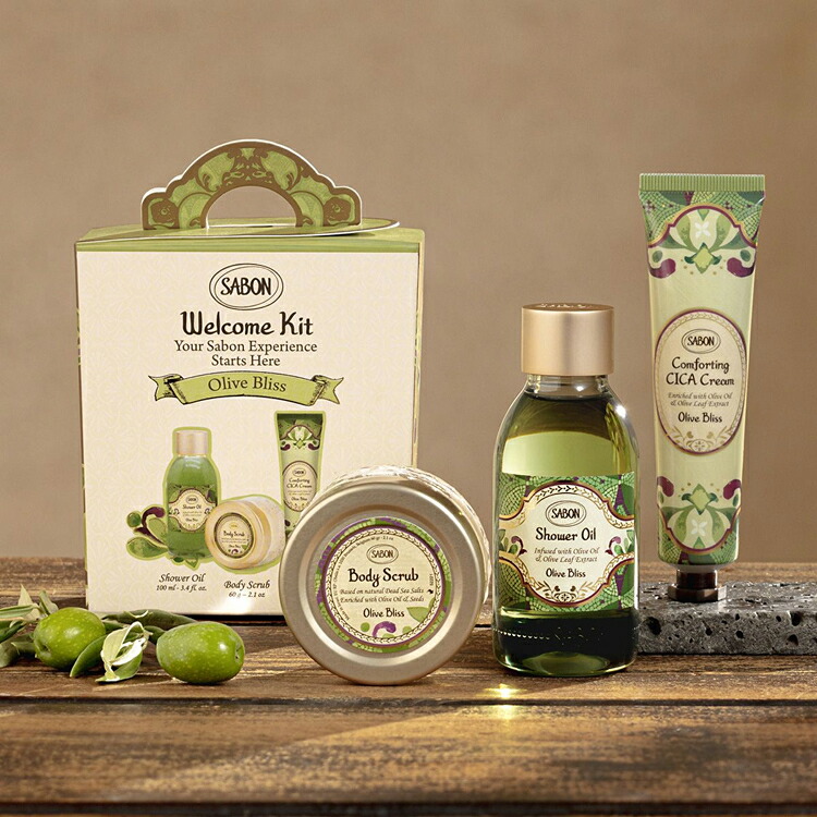 SABON シャワーオイル オリーブブリス ブラッシュグルマン 2本セット