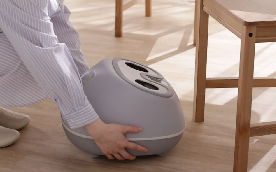 楽天市場】フットスチーマー おうちdeスパ グレー ODS-2201GY もみ