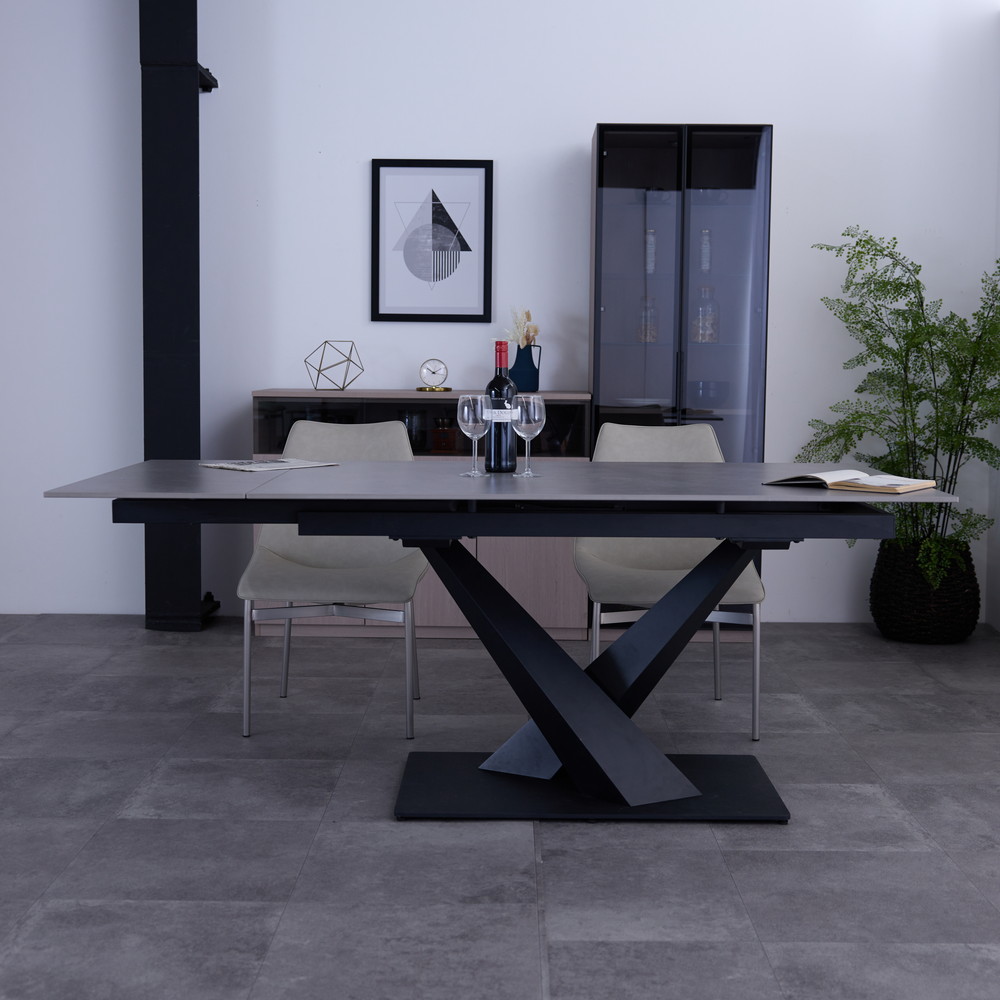 楽天市場】GAIA セラミックダイニングテーブル 伸長式ダイニング