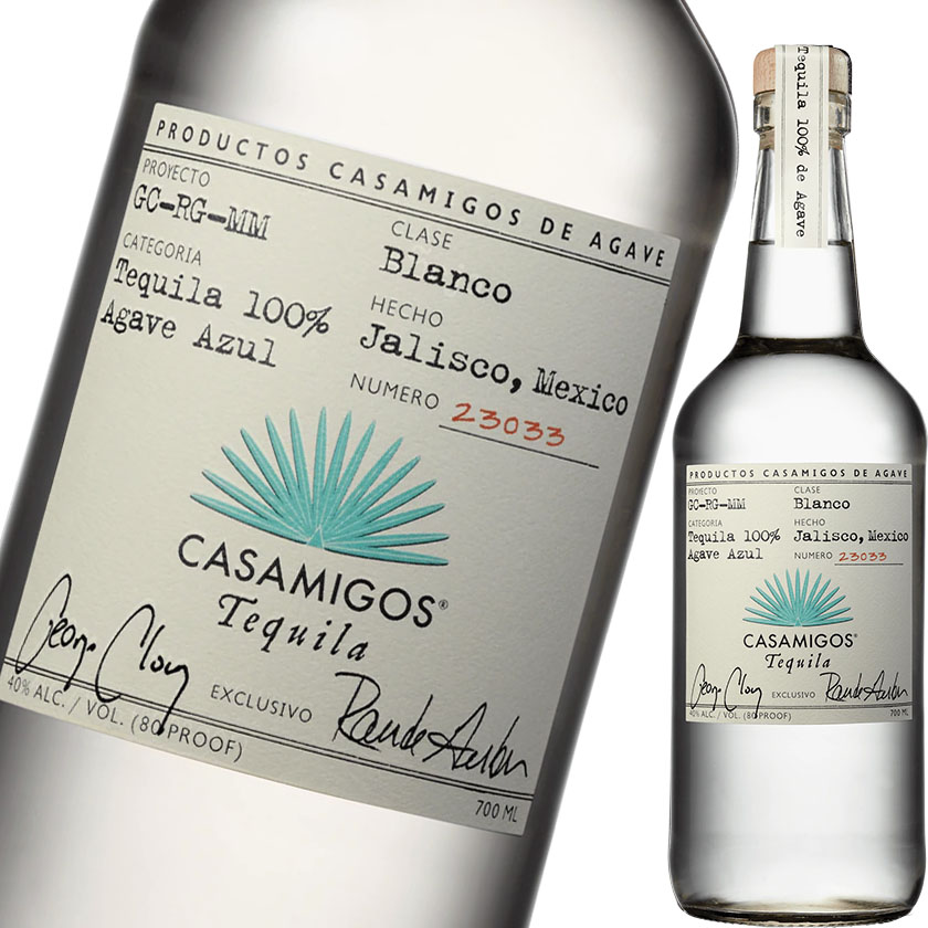 楽天市場】カーサミーゴス ブランコ 700ml 40度 並行品 Casamigos