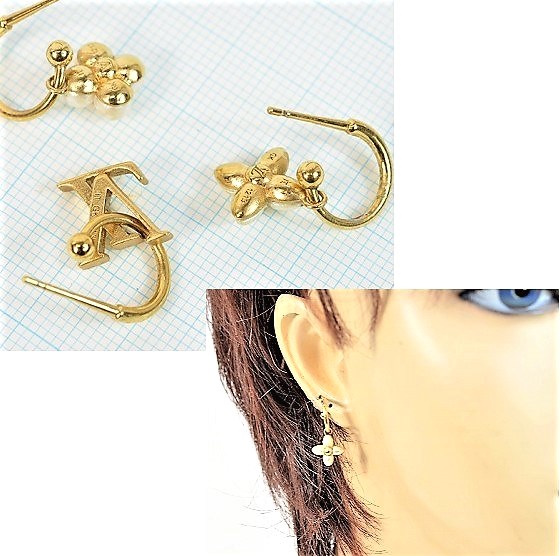 楽天市場】【美品】LOUIS VUITTON ルイヴィトン ピアス M01025