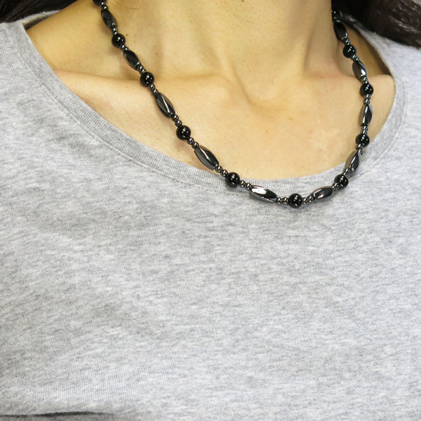 楽天市場】磁気ネックレス ヘマタイト ブラックトルマリン 送料無料