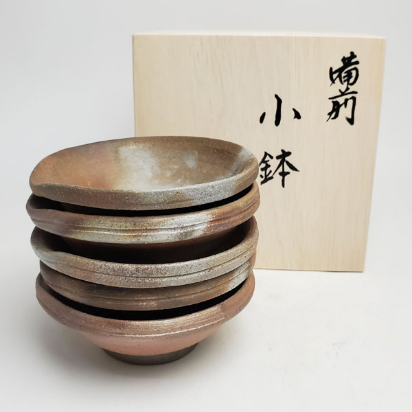 楽天市場】備前焼 片口小鉢5客 | おしゃれ 日本製 工芸品 小鉢 小皿