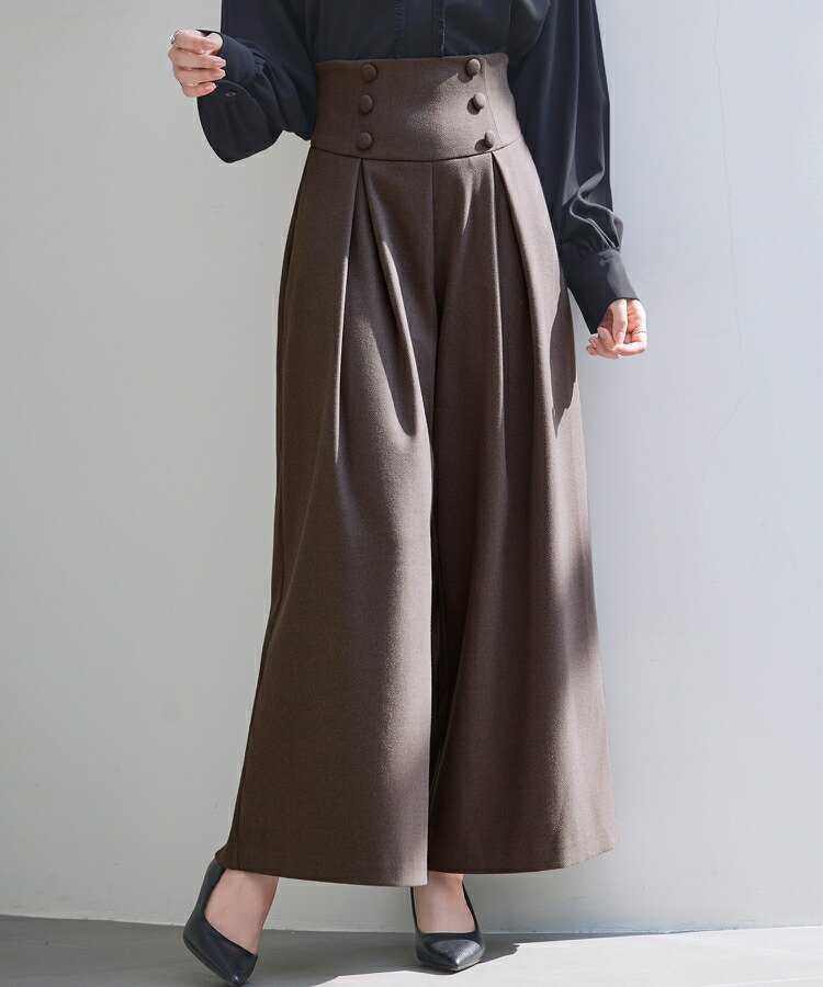 楽天市場】ワイドパンツ セーラーパンツ ガウチョパンツ スカンツ