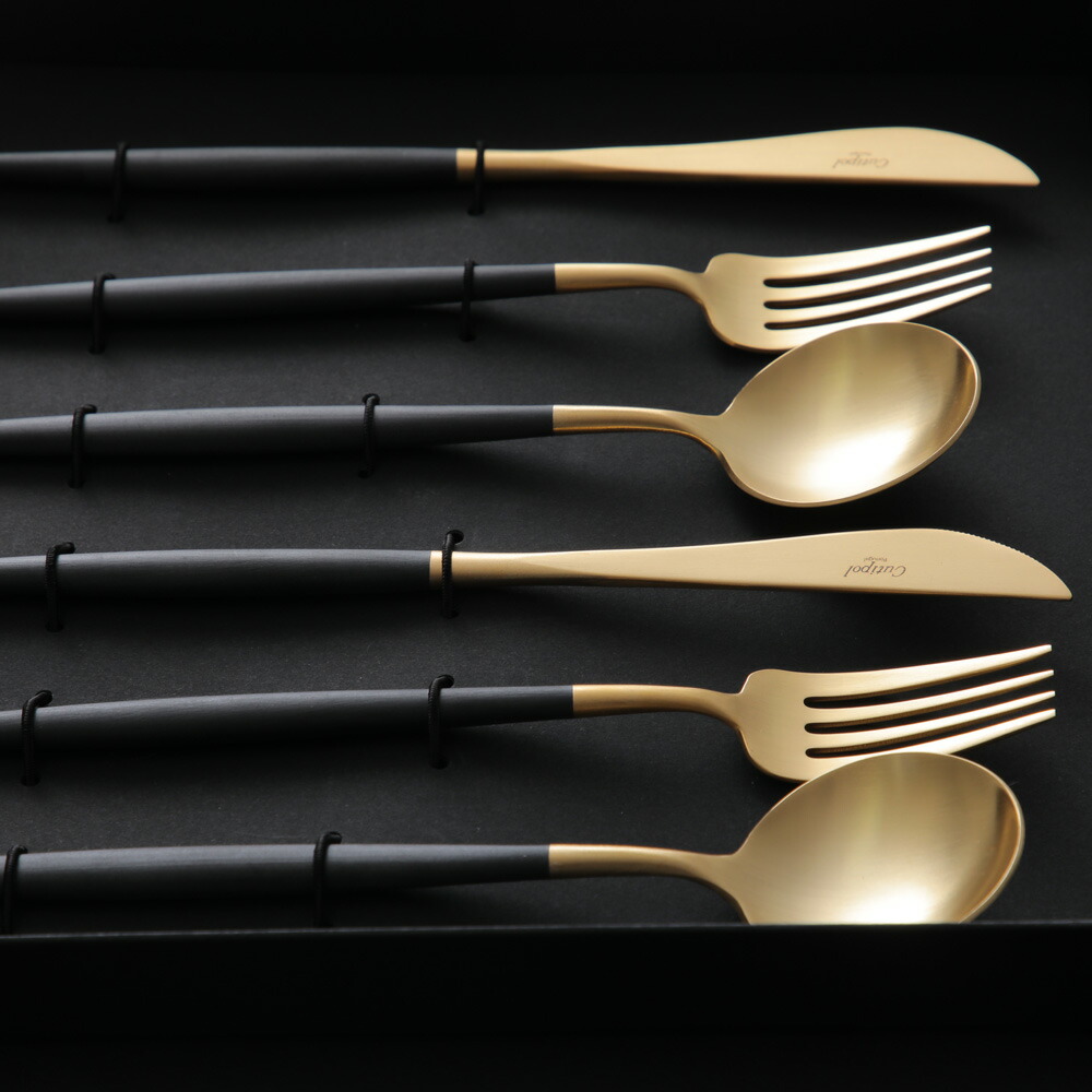 楽天市場】Cutipol クチポール 6本 セット GOA ブラックゴールド