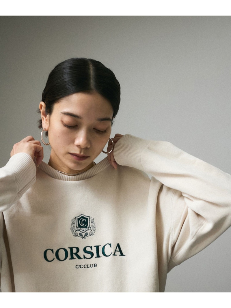 楽天市場】【SALE／60%OFF】刺繍ロゴスウェット -CreamyCotton