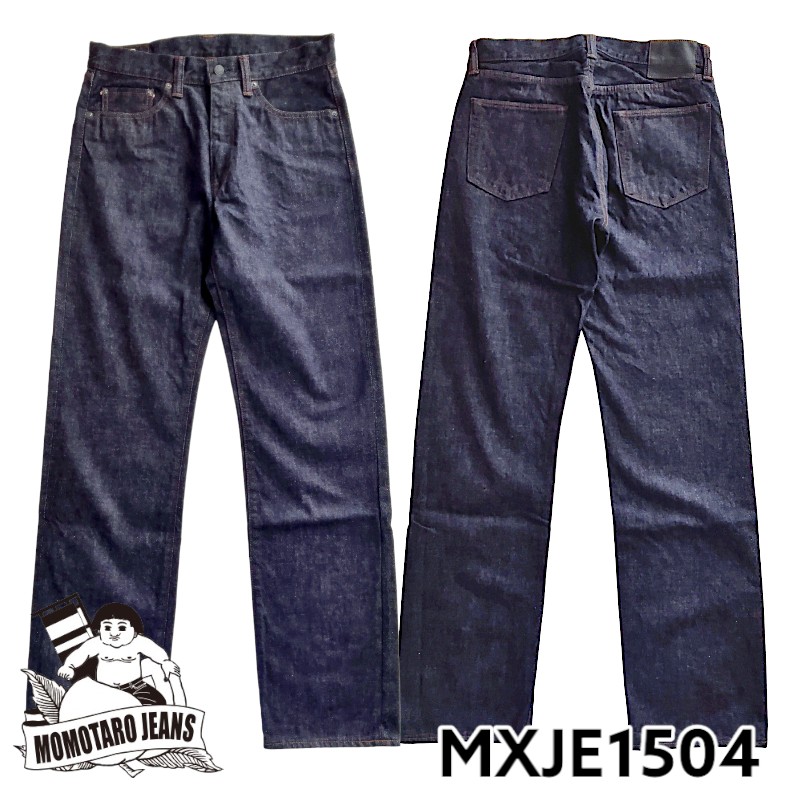 楽天市場】【桃太郎JEANS】MXJE1504 15.7oz DEEP INDIGO DENIM CLASSIC